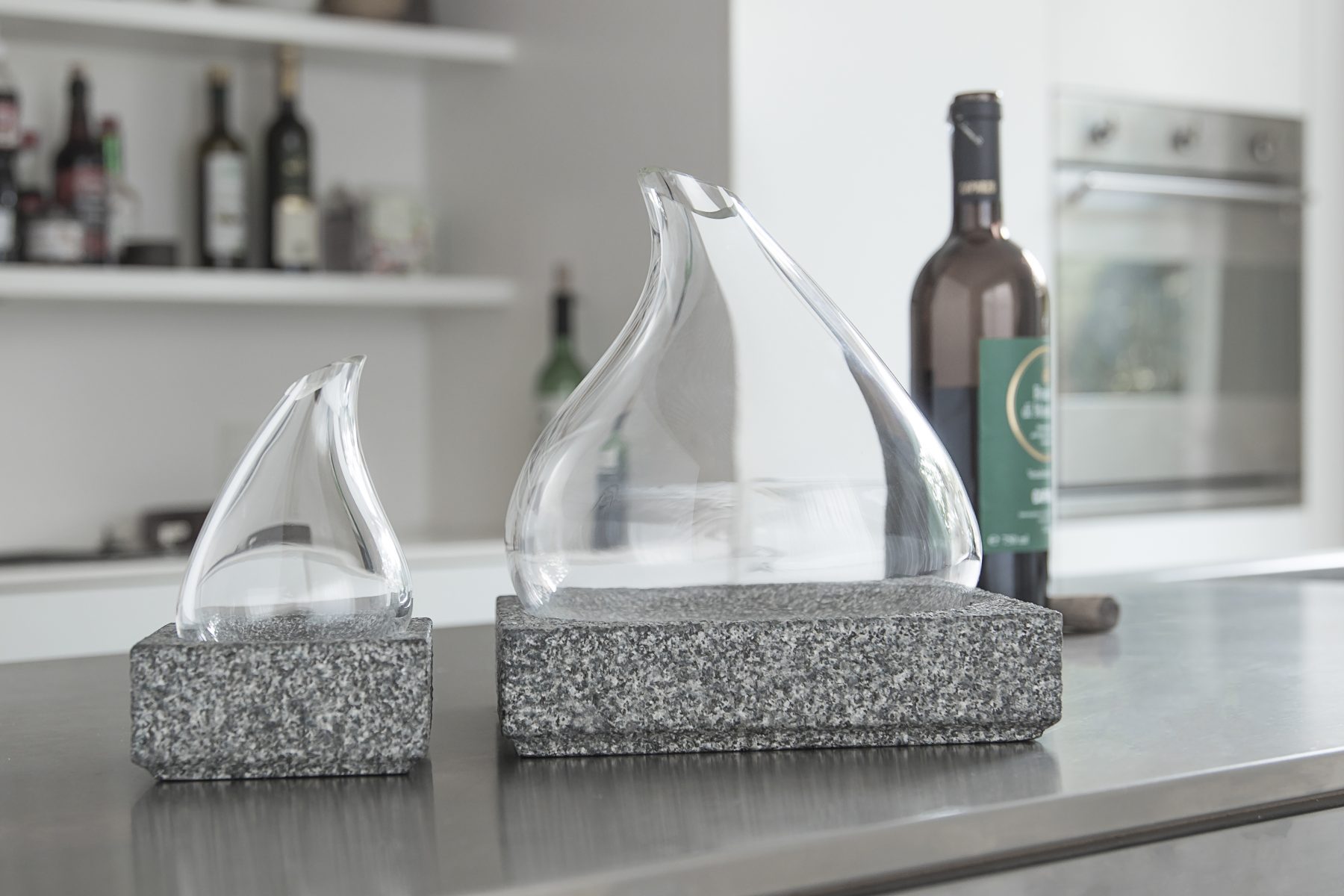COOL CARAFE design Lars Vejen for Nishimura Stone and Stenholt Glass 2